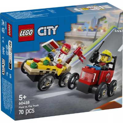 Lego City Pizza Vs Fire Truck Race  mulveys.ie nationwide shipping