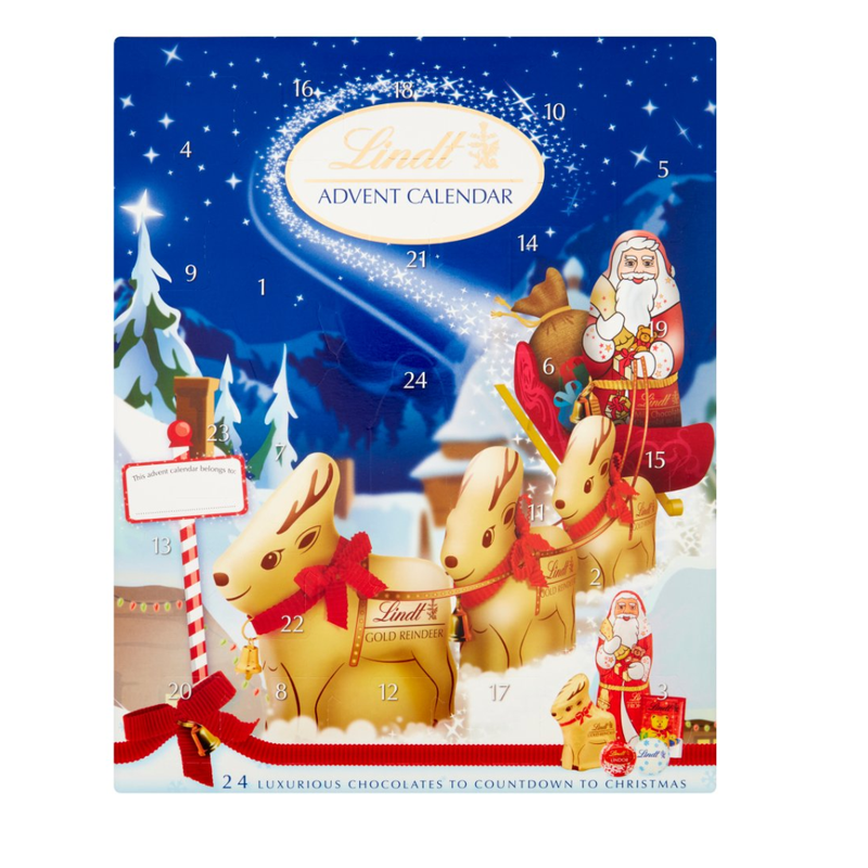 Lindt Advent Calendar 160g mulveys.ie nationwide shipping