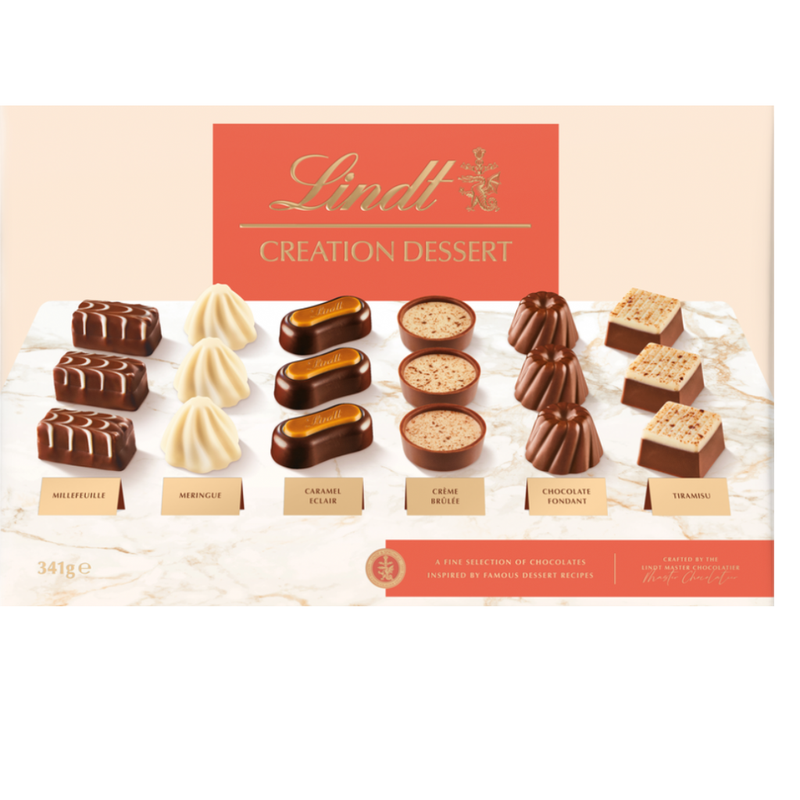 Lindt Creation Dessert Assorted Chocolate Box 341g