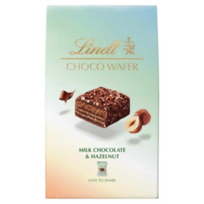 LindtMilkChocolate_HazelnutChocoWaferBox mulveys.ie nationwide shipping