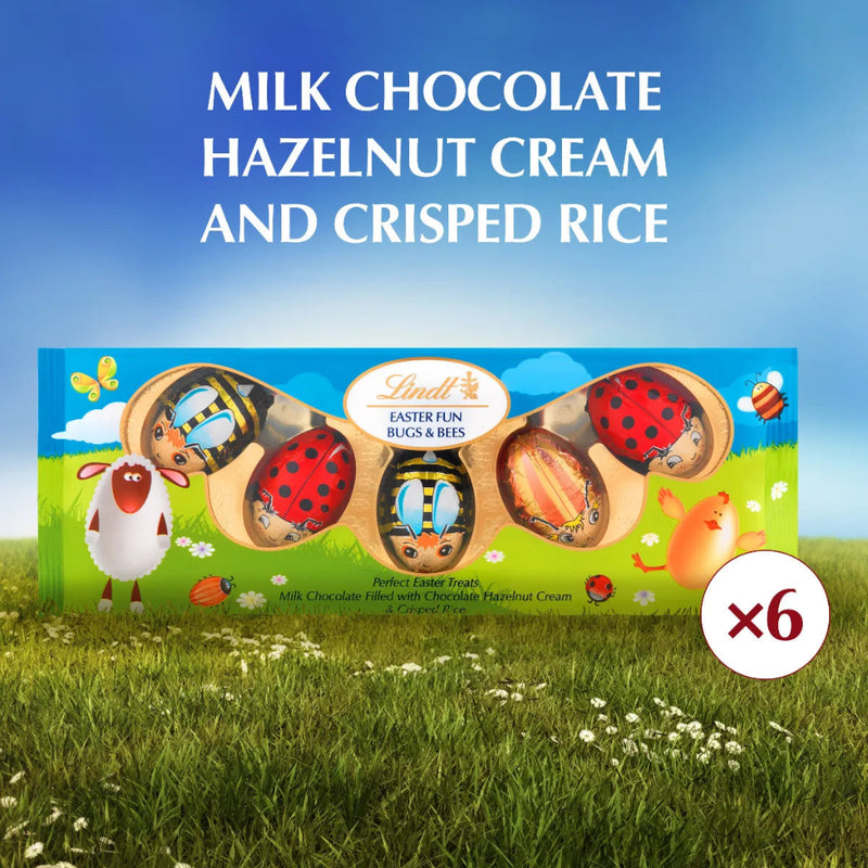 Lindt Bugs & Bees Milk Chocolate 50g. MULVEYS.IE
