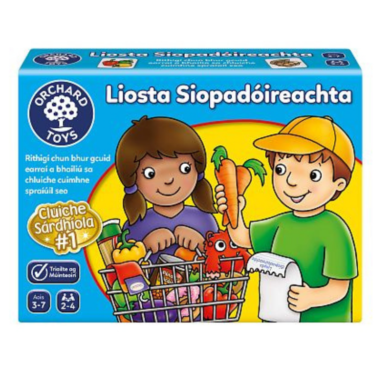 Liosta Siopadóireachta - Shopping List (Irsh Language Version) mulveys.ie nationwide shipping