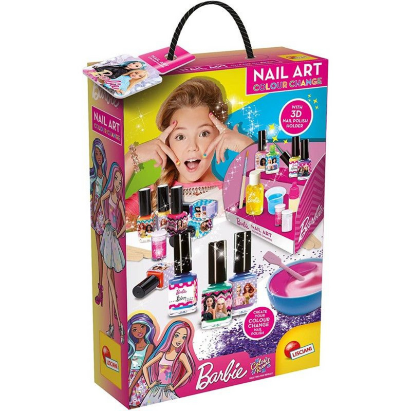 Lisciani Barbie Nail Art Color Change mulveysie nationwide shippping