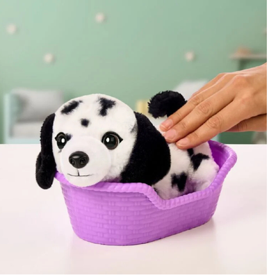 Little Live Pets: My Really Real Puppy Mini S2, 20+ sounds, Basket, 3 Characters,