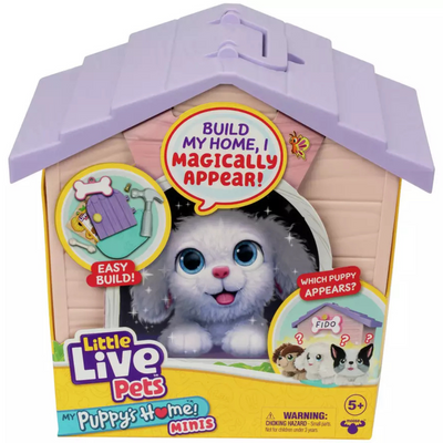 Little Live Pets My Puppy Home Minis Pink And Purple mulveys.ie nationwide shipping