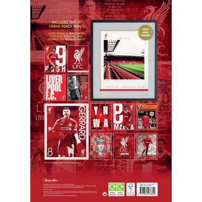 Liverpool FC 2026 Deluxe Calendar