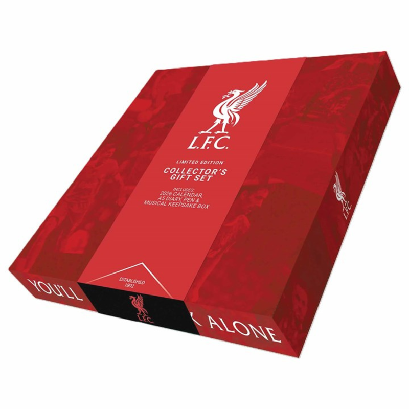 Liverpool FC Calendar & Diary Musical Gift Box 2026