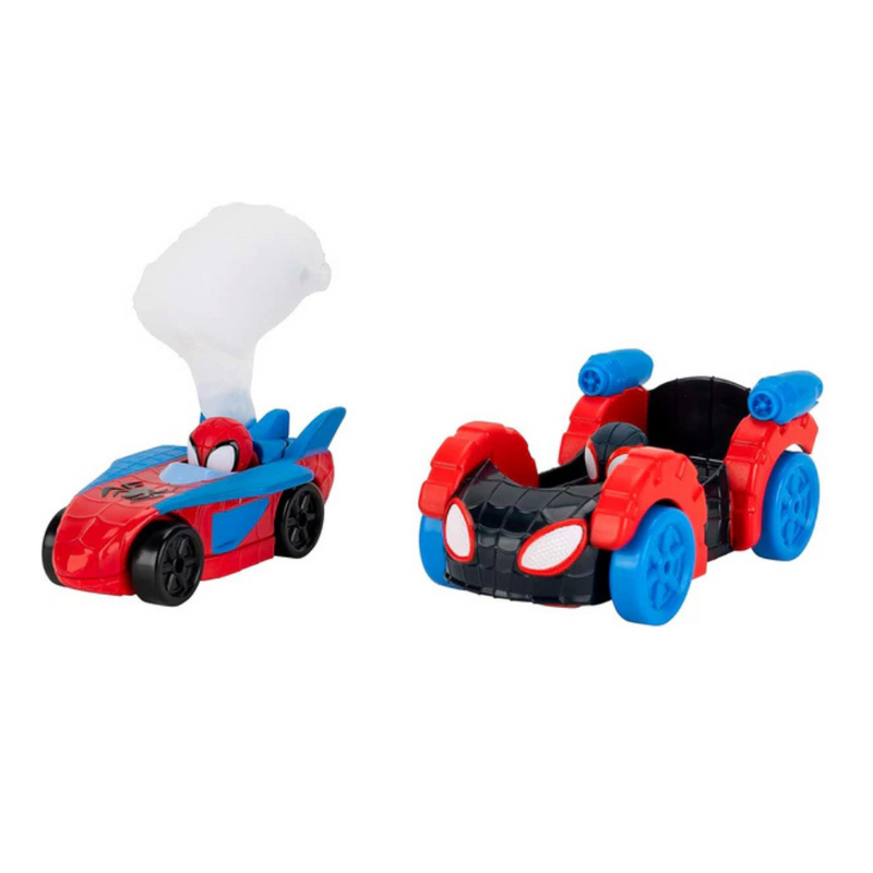 MARVEL Spidey and His Amazing Friends Construction Zone Chaos Track Set