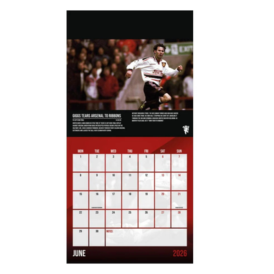 Manchester United FC Calendar & Diary Musical Gift Box 2026