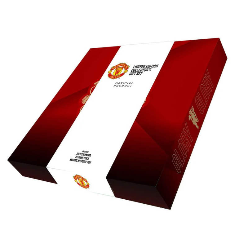 Manchester United FC Calendar & Diary Musical Gift Box 2026