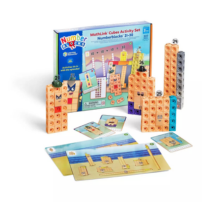 MathLink® Cubes Numberblocks 21-30 Activity Set mulveys.ie nationwide shipping