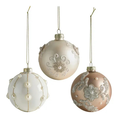 MathildeM_Setof3_Fantasy_glassChristmasbaubles mulveys.ie nationwide shipping