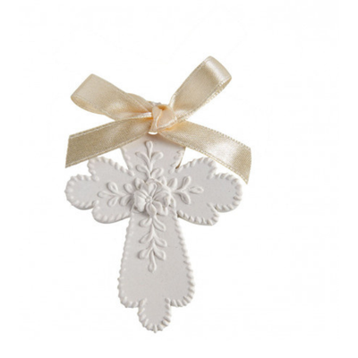 Mathlide Scented Cross Decor - Small Model - Orange Blossom