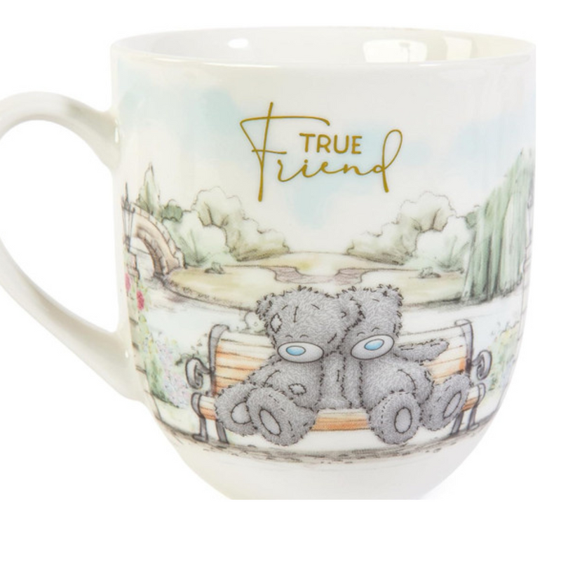 Me to You Tatty Teddy Luxury Bone China Mug for A True Friend Presented in Satin Lined Gift Box Signature Collection