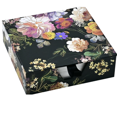 Midnight Floral Desk Notes