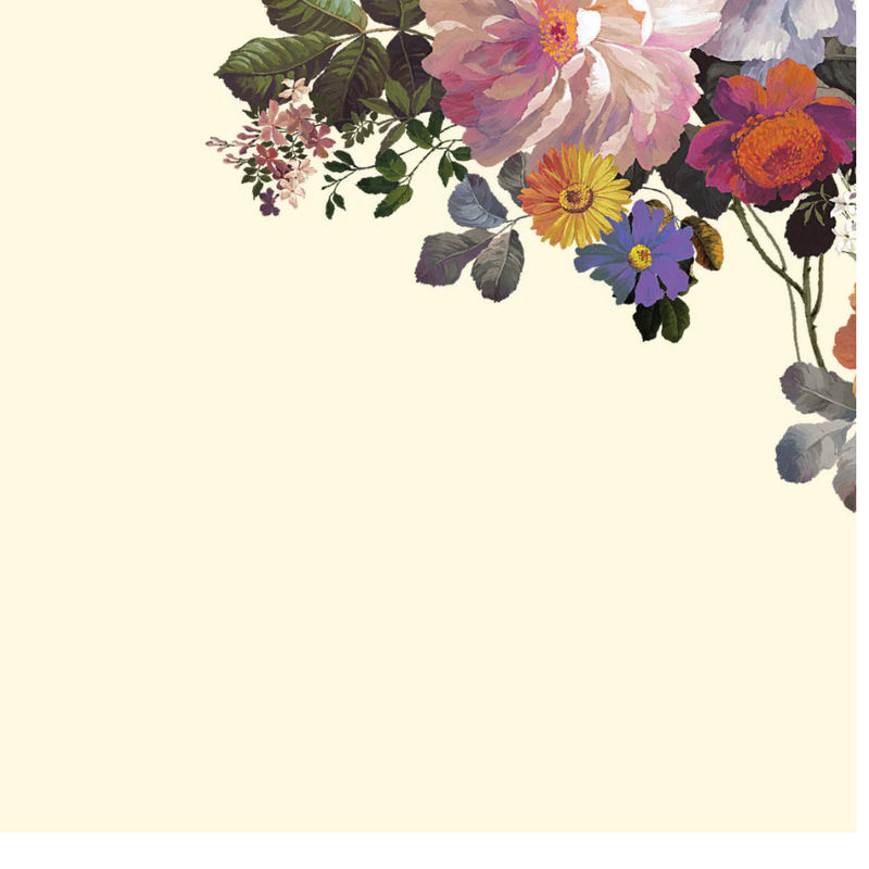 Midnight Floral Desk Notes