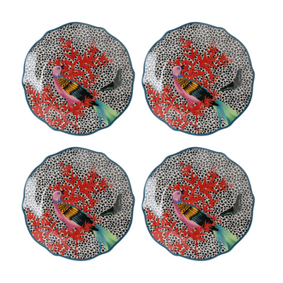 Mikasa x Sarah Arnett Porcelain Side Plates, Set of 4, 19cm mulveys.ie nationwide shipping