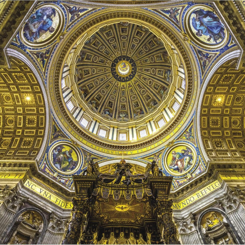 Mindbogglers Gold 1500-Piece Jigsaw: St. Peter’s Basilica