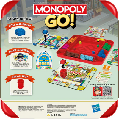 Monopoly GO! Board Game - English Version mulveys.ie nationwide shipping