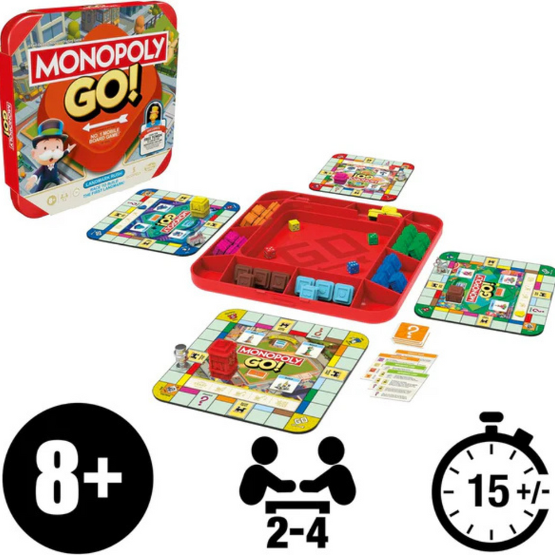 Monopoly GO! Board Game - English Version mulveys.ie nationwide shipping