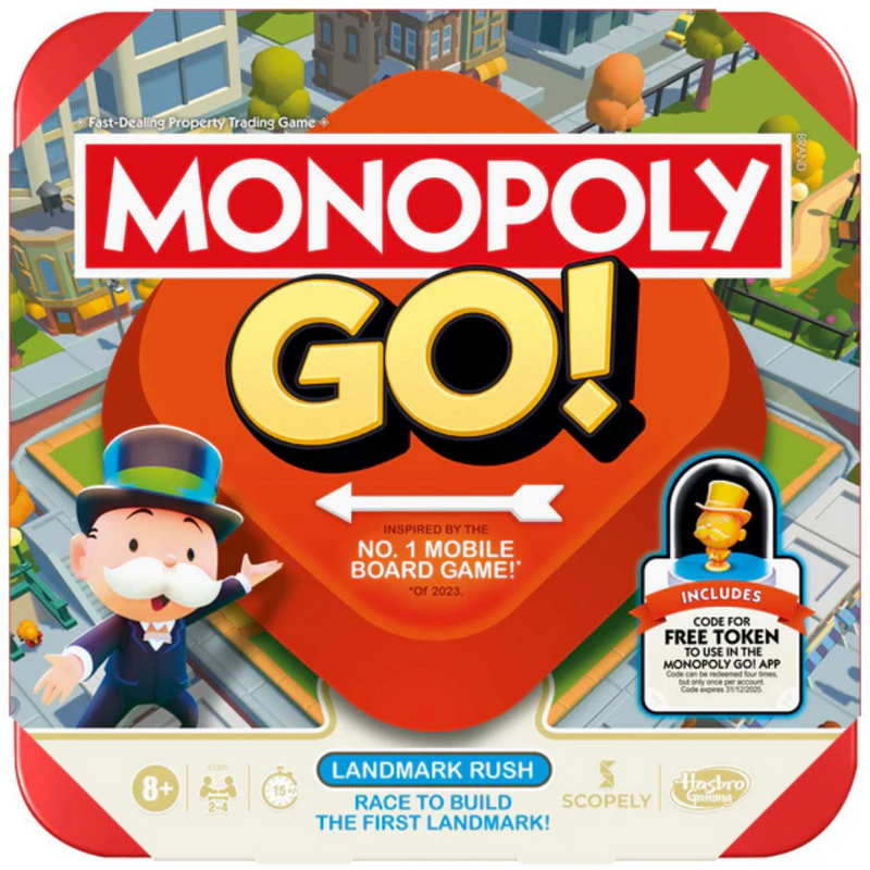Monopoly GO! Board Game - English Version mulveys.ie nationwide shipping