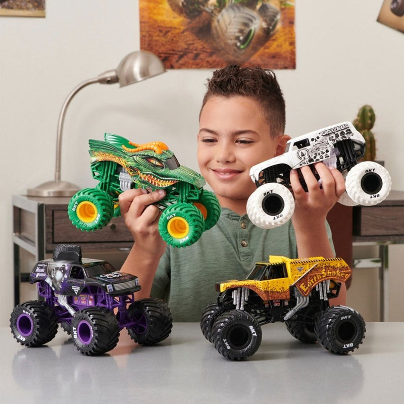 Monster Jam 1:24 Die Cast Solid - Blue Thunder