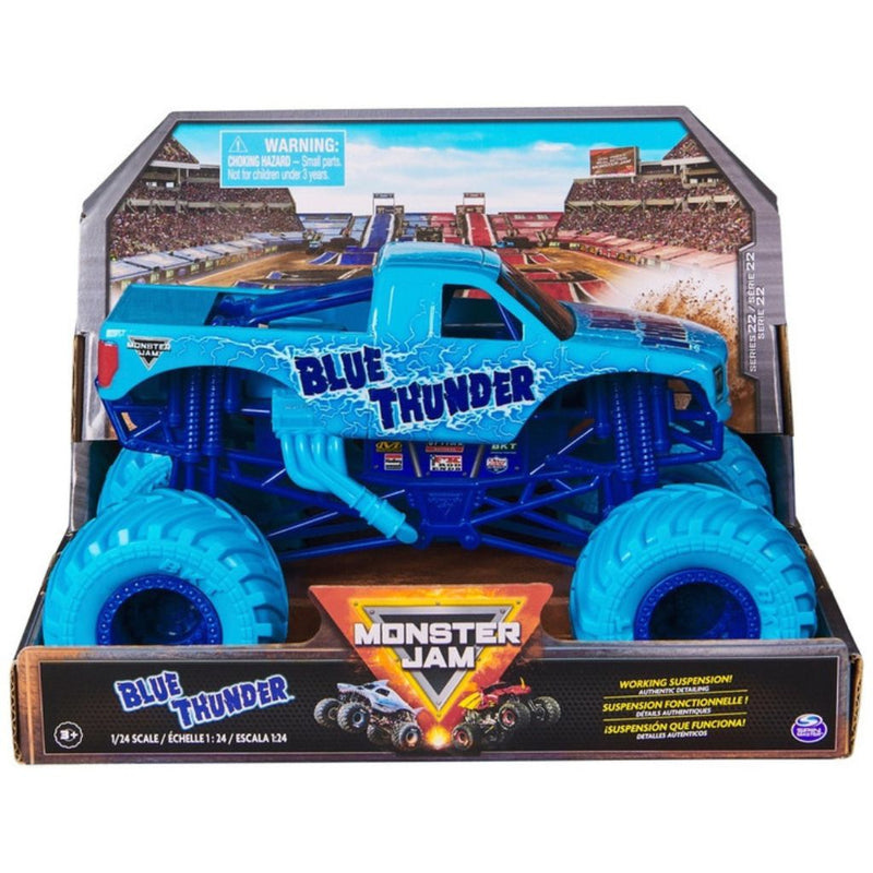 Monster Jam 1:24 Die Cast Solid - Blue Thunder mulveys.ie nationwide shpping