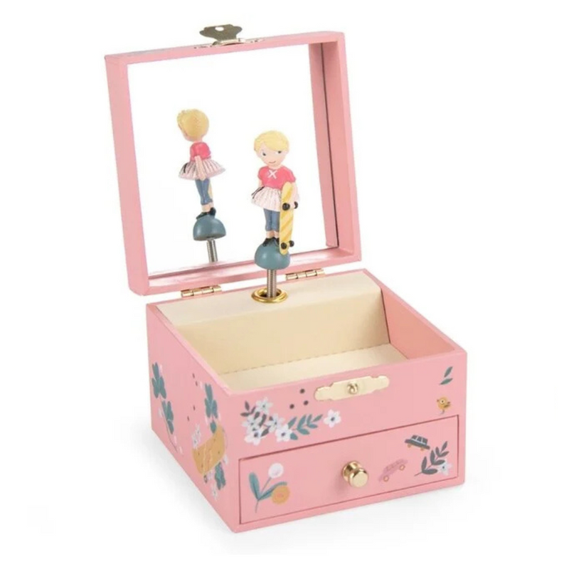 Moulin Roty  Musical Jewellery Box Les Parisiennes Pink