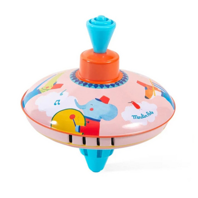 Moulin Roty Spinning Top Fanfare Small Les Jouets Metal