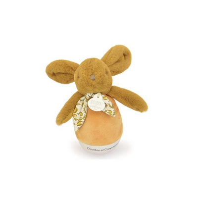 Musical Baby Night Light Culbuto Ochre - Softness and Soothing 16 cm