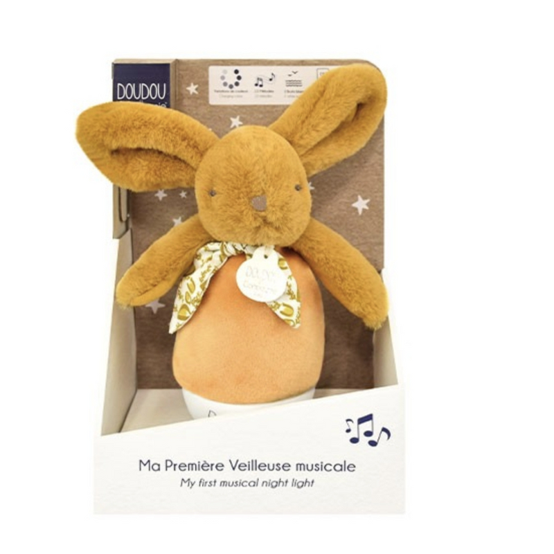 MusicalBabyNightLightCulbutoOchre-SoftnessandSoothing16cm mulveys.ie nationwide delivery