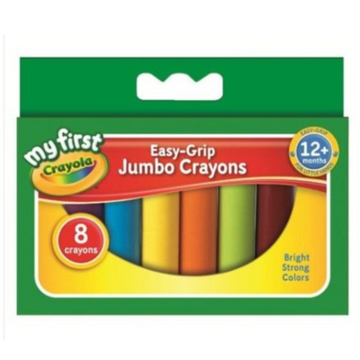 My First Crayola Jumbo Crayons - set of 8 mulveys.ie nationwide shipping