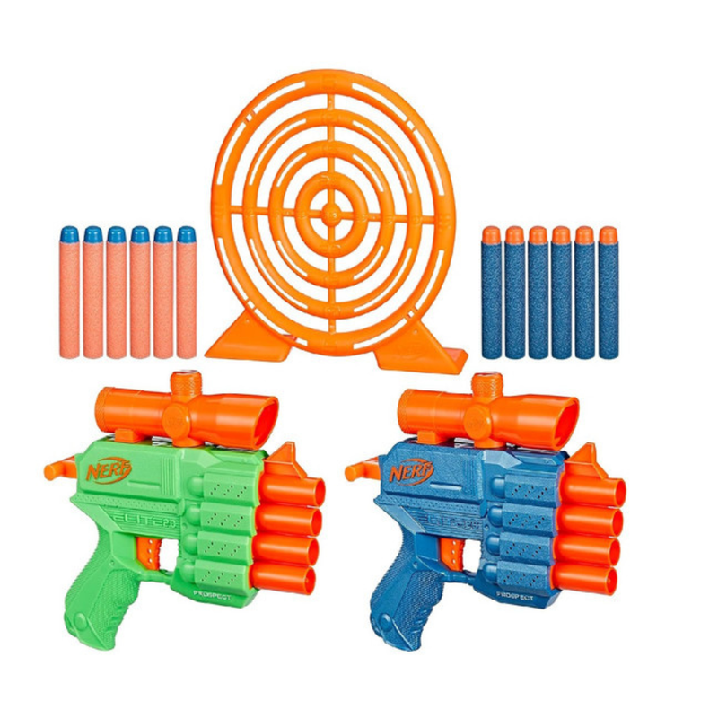 Nerf Elite Face Off Dart Gun With Target