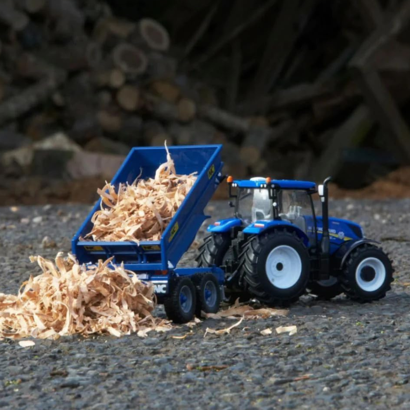 New Holland T6 Tractor With Trailer Playset