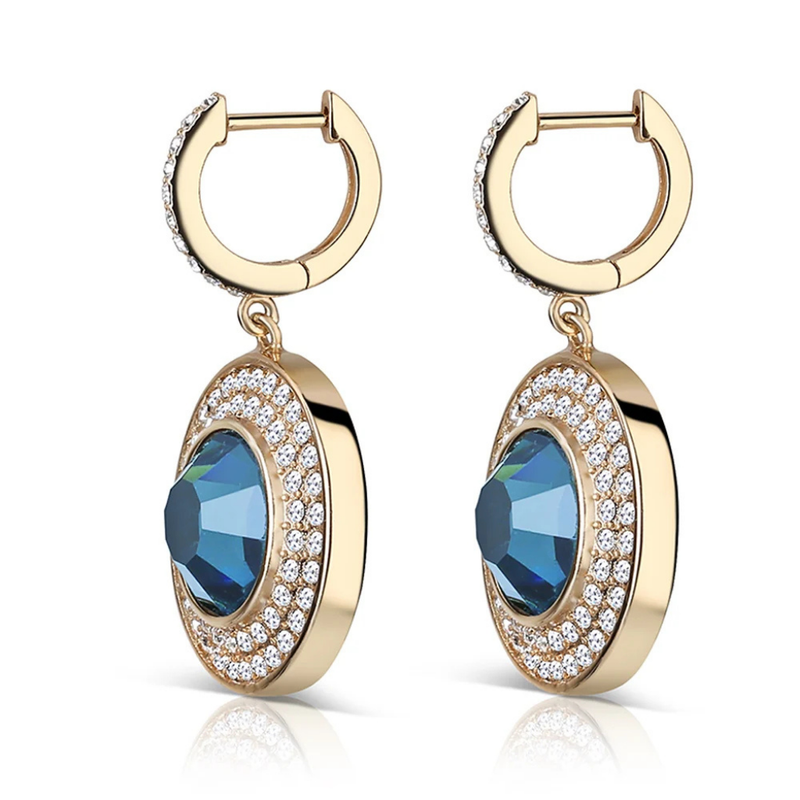 Newbridge Earrings with Montana Stone