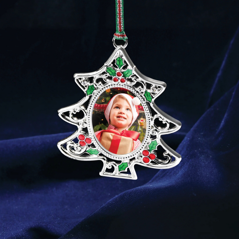 Newbridge Holly Tree Photo Frame Tree Decoration