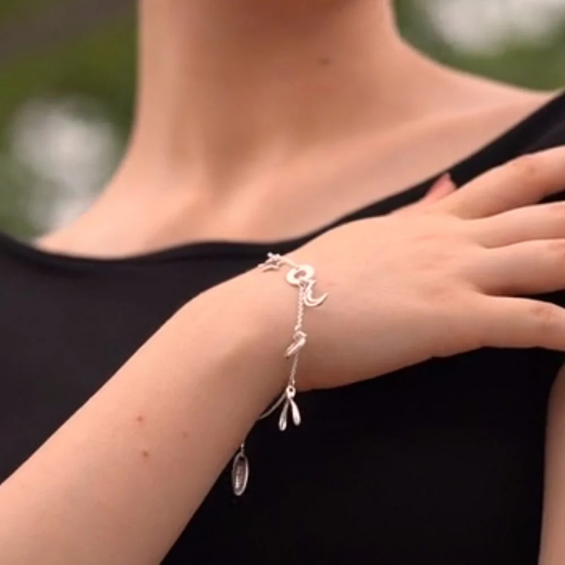 Newbridge Silver Plated Bracelet Multi Charms