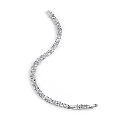 Newbridge Silver Plated Cubic Zirconia Bracelet