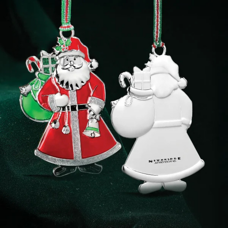 NewbridgeSilverwareSantaClausChristmasTreeDecoration mulveys.ie nationwide shipping