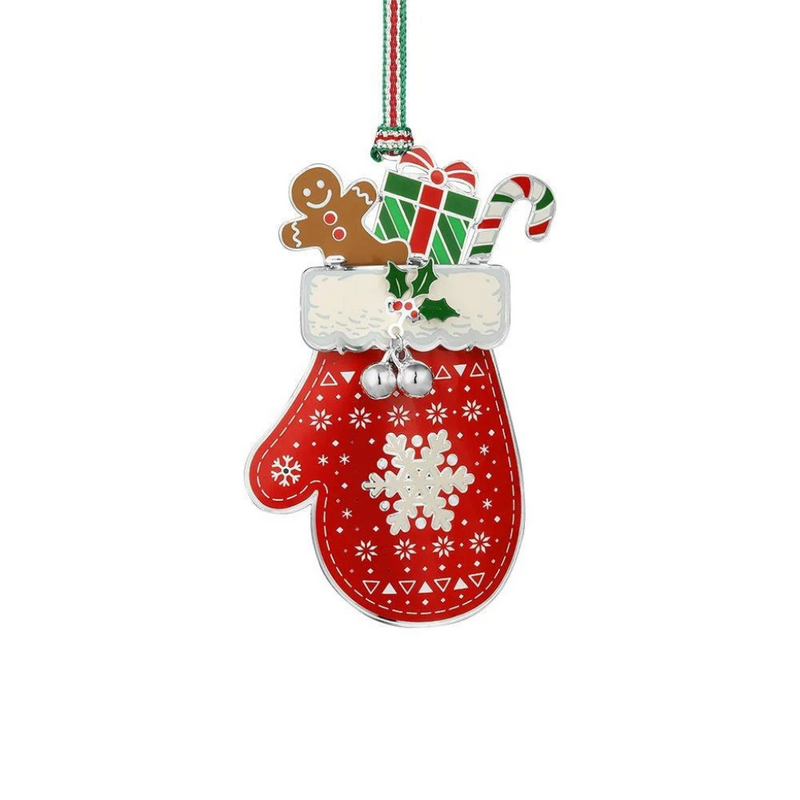 Newbridge Silverware Snow Mitten Christmas Tree Decoration