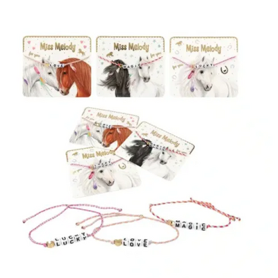 Depesche Miss Melody Textile Bracelets With Statement mulveys.ie nationwide shipping