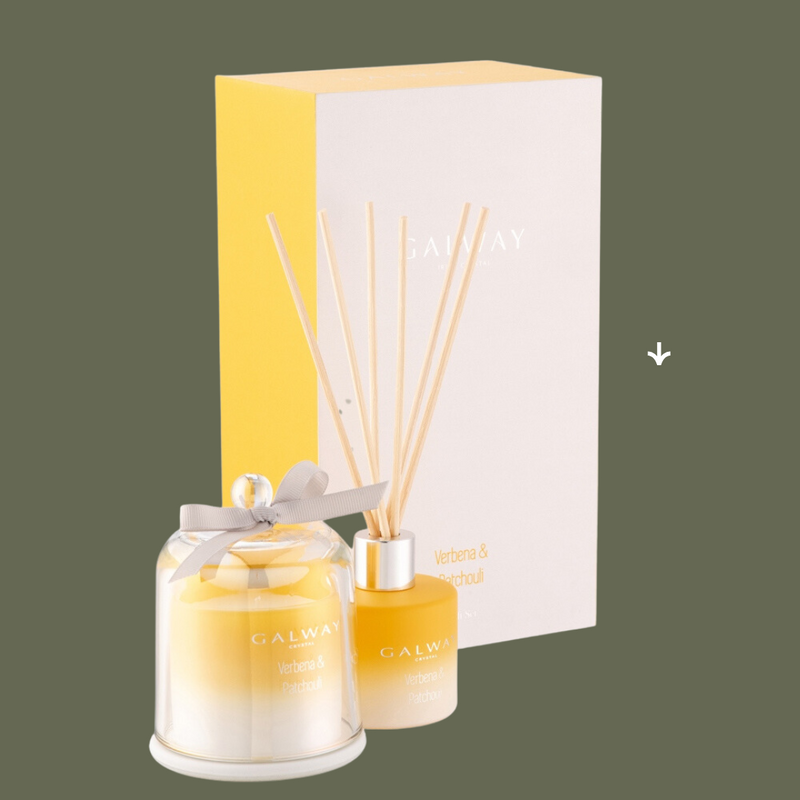 GALWAY CRYSTAL VERBENA & PATCHOULI GIFT SET