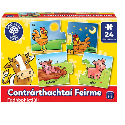 Orchard Toys Farm Opposites (As Gaelige) mulveys.ie nationwide shipping
