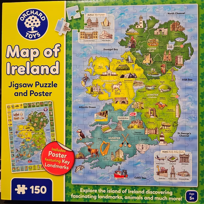 Orchard Toys Map of Ireland Puzzle mulveys.ie nationwide shipping