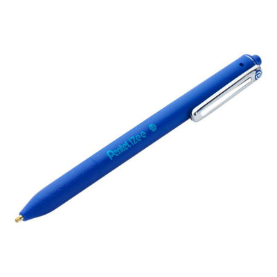 Pentel Izee 1.0mm Retractable Ballpoint Pen - Blue www.mulveys.ie Nationwide Shipping