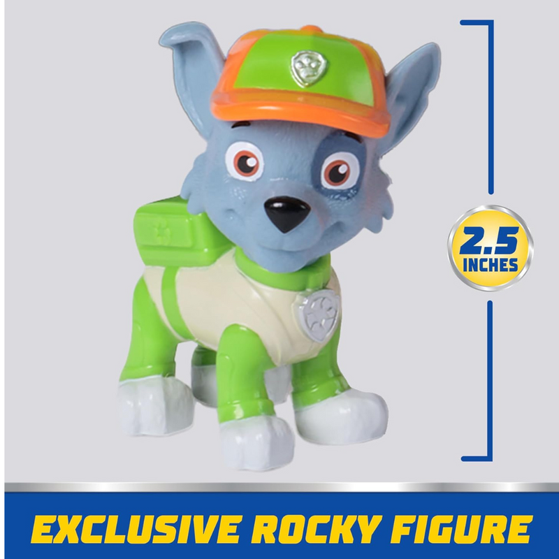 PAW Patrol: Crush ’N’ Roll Recycling Lorry with Rocky Action Figure