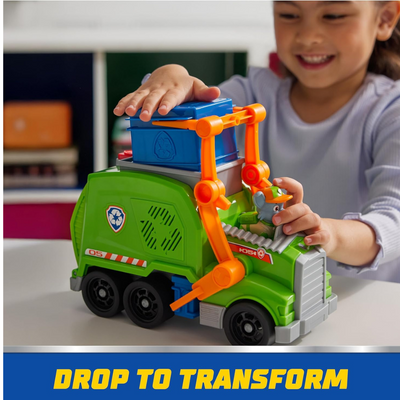 PAW Patrol: Crush ’N’ Roll Recycling Lorry with Rocky Action Figure