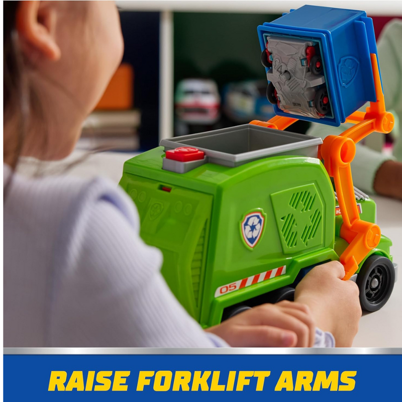 PAW Patrol: Crush ’N’ Roll Recycling Lorry with Rocky Action Figure