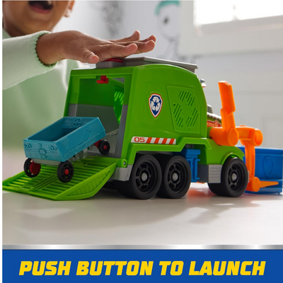 PAW Patrol: Crush ’N’ Roll Recycling Lorry with Rocky Action Figure
