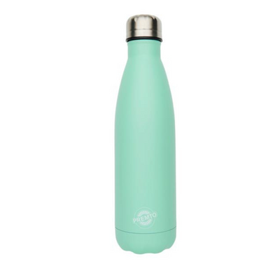 Premto Pastel 500ml Stainless Steel Water Bottle - Mint Magic mulveys.ie nationwide shipping
